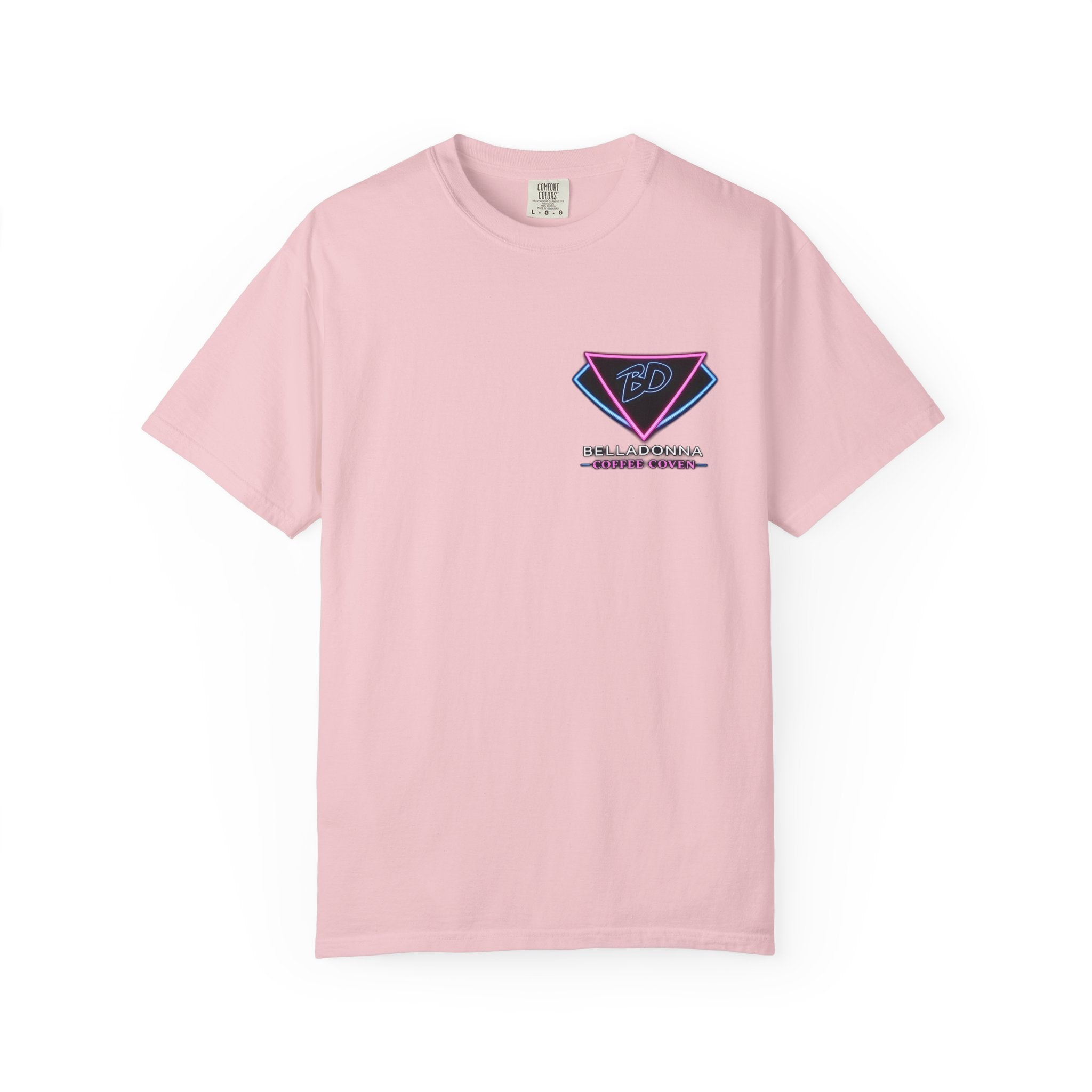 BellaDonna (BD) Coffee Coven "AFTER DARK" Unisex Garment-Dyed T-shirt