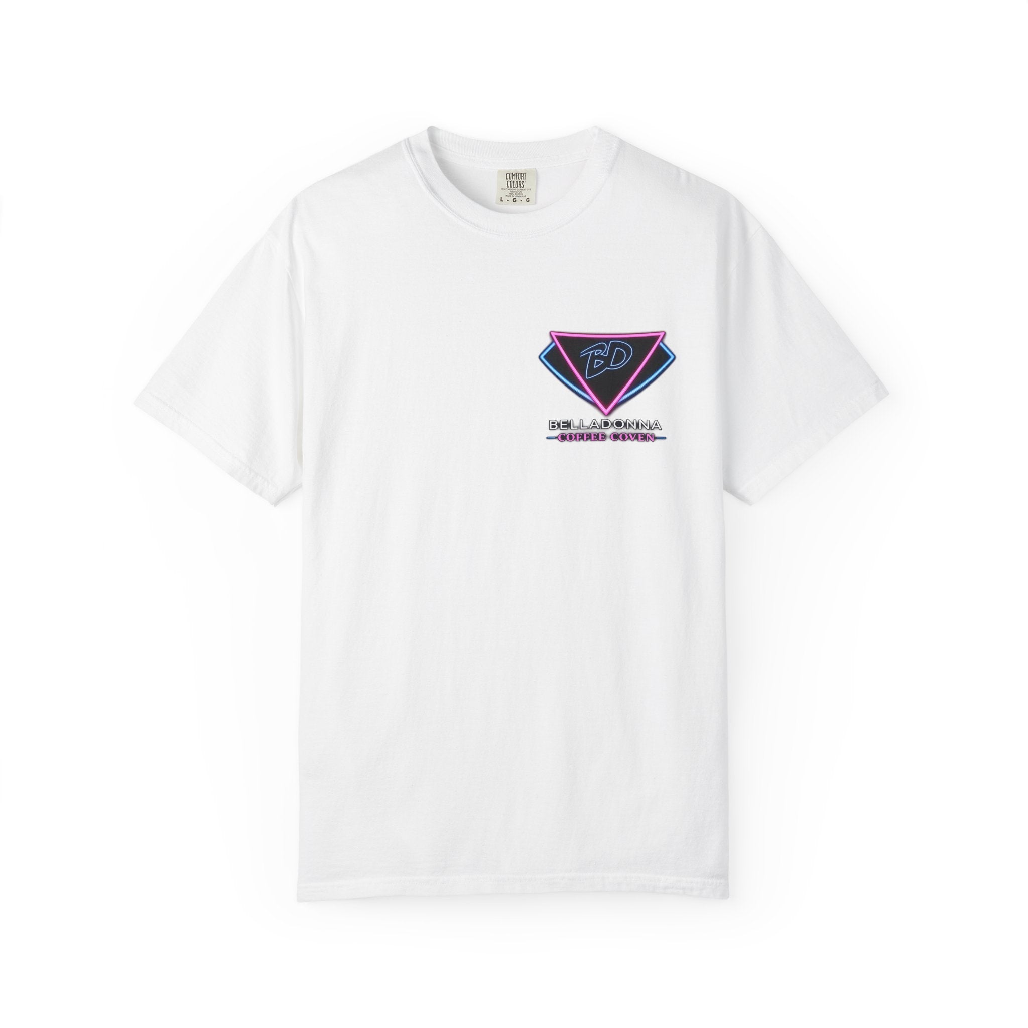 BellaDonna (BD) Coffee Coven "AFTER DARK" Unisex Garment-Dyed T-shirt