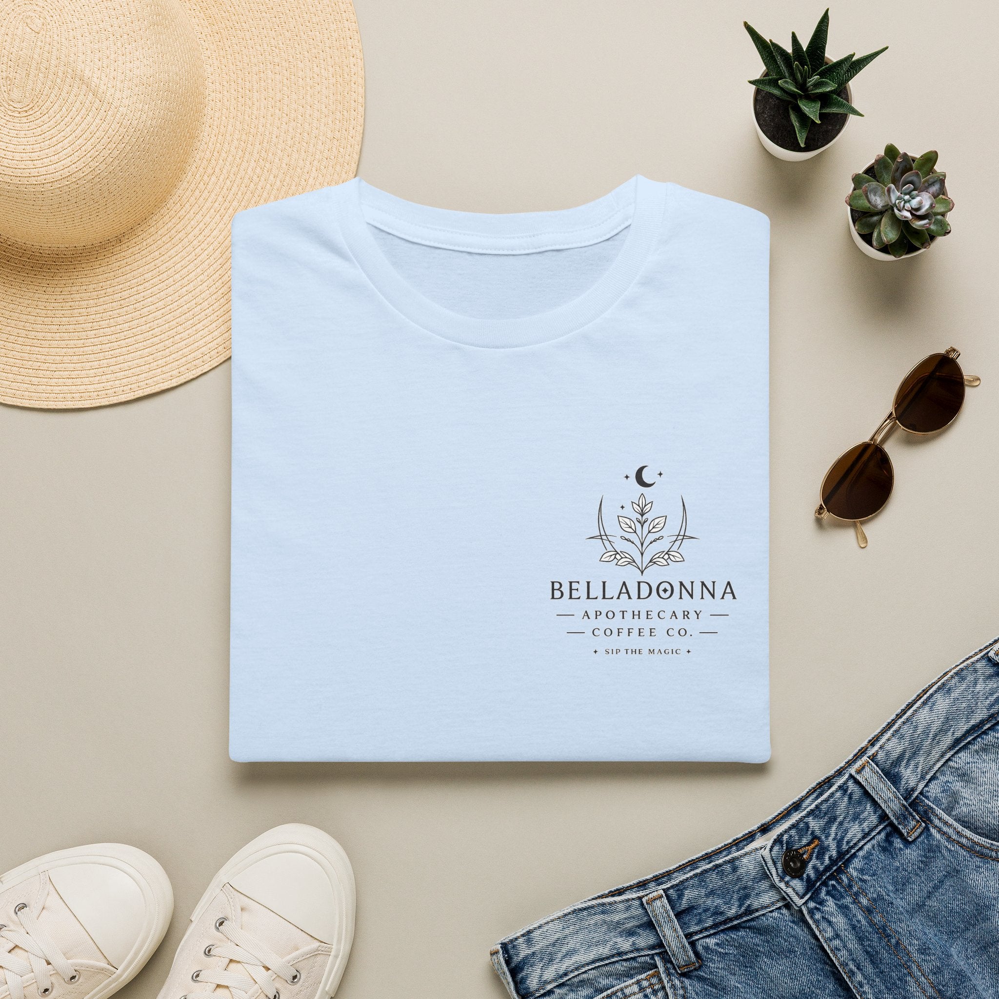 BellaDonna Coffee Stain/Book Unisex Softstyle T-Shirt