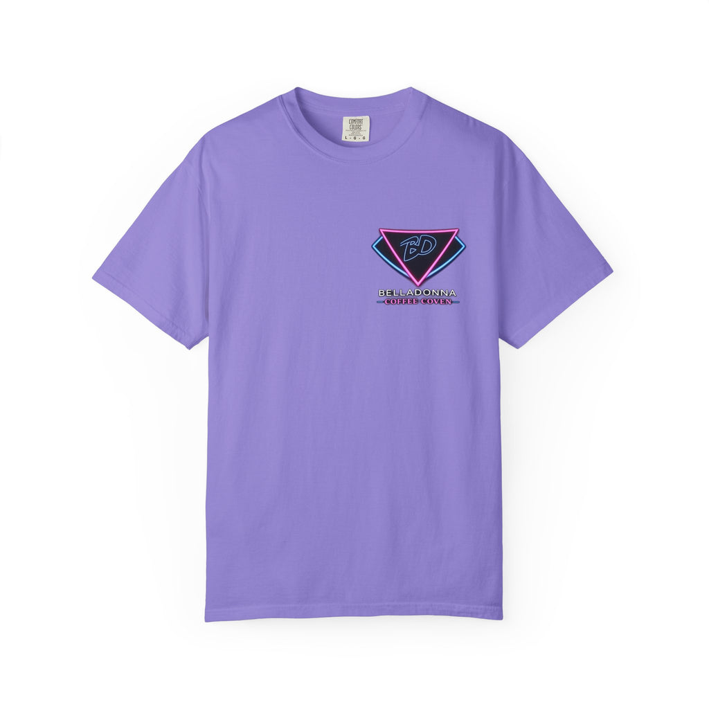 BellaDonna (BD) Coffee Coven "AFTER DARK" Unisex Garment-Dyed T-shirt