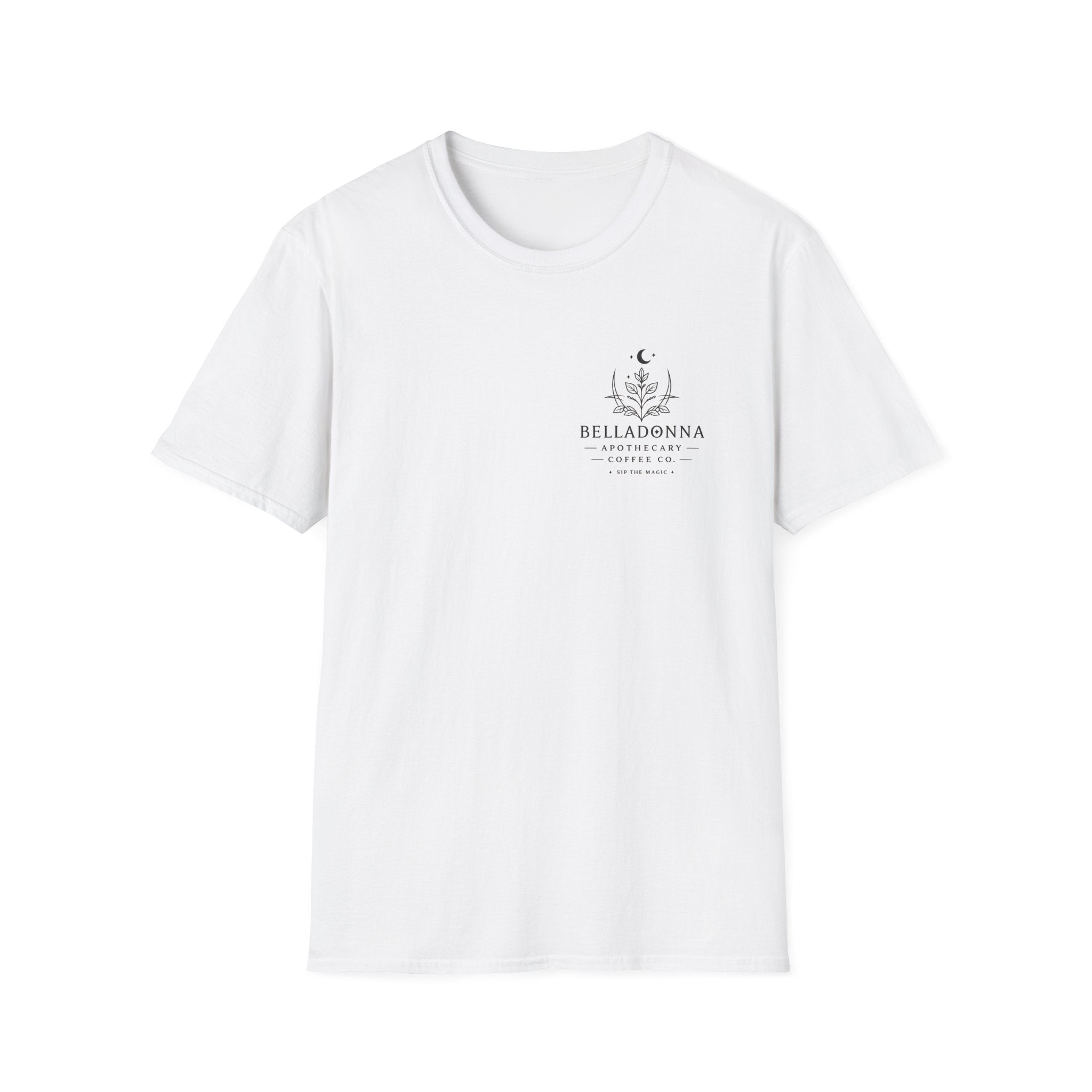 BellaDonna Coffee Stain/Book Unisex Softstyle T-Shirt