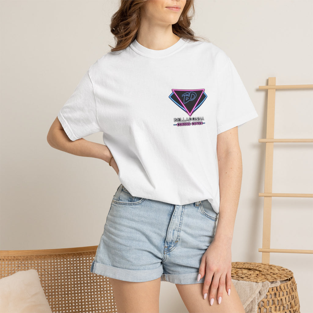 BellaDonna (BD) Coffee Coven "AFTER DARK" Unisex Garment-Dyed T-shirt