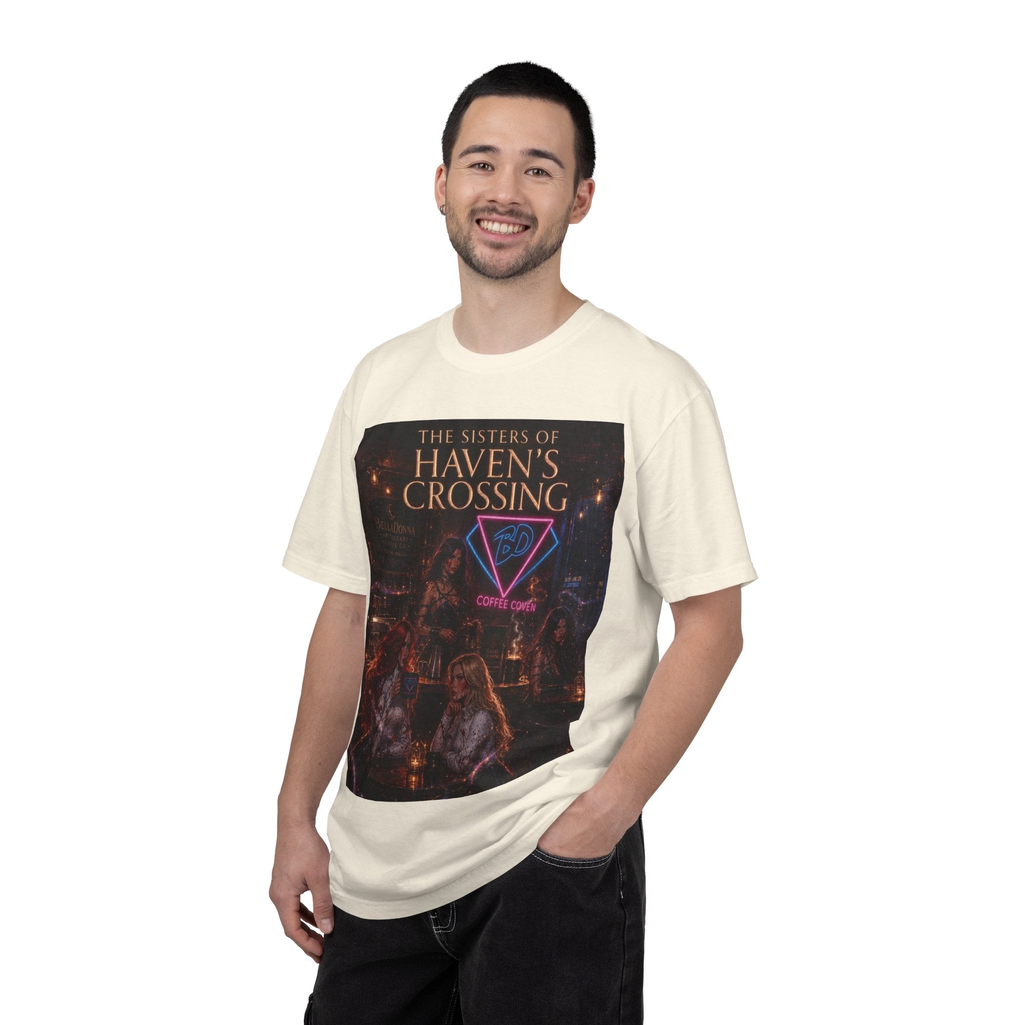 BellaDonna/The Sisters of Haven's Crossing Exclusive Novel Unisex Garment-Dyed T-shirt