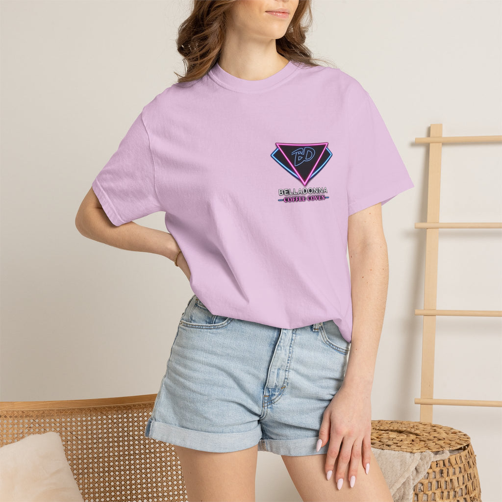 BellaDonna (BD) Coffee Coven "AFTER DARK" Unisex Garment-Dyed T-shirt