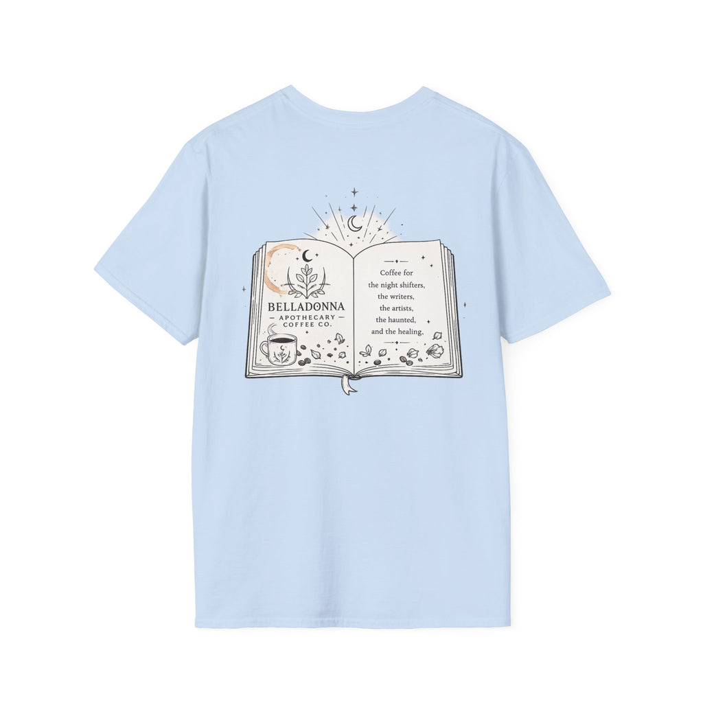 BellaDonna Coffee Stain/Book Unisex Softstyle T-Shirt