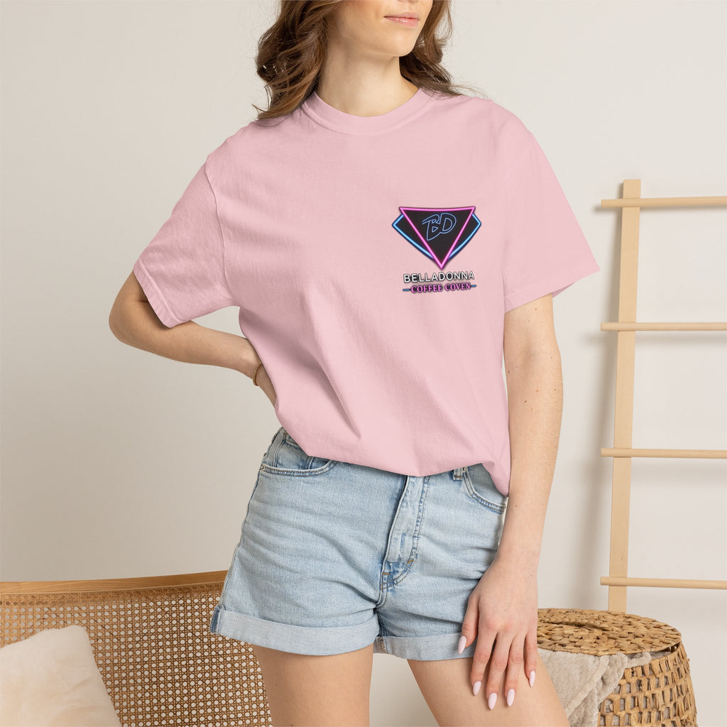 BellaDonna (BD) Coffee Coven "AFTER DARK" Unisex Garment-Dyed T-shirt