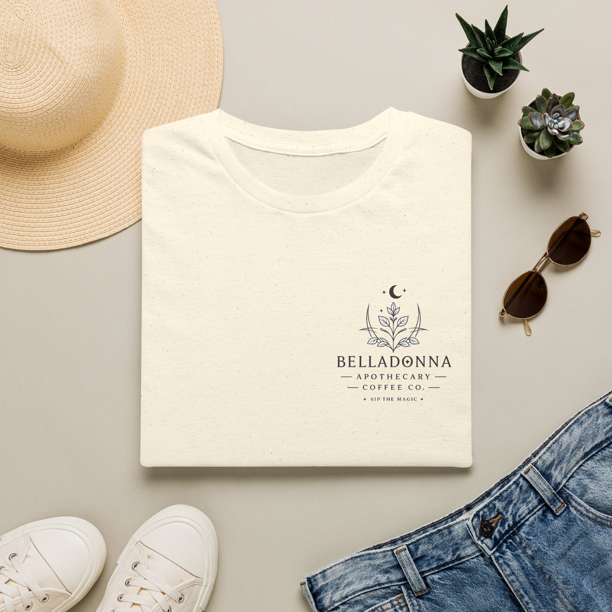 BellaDonna Coffee Stain/Book Unisex Softstyle T-Shirt