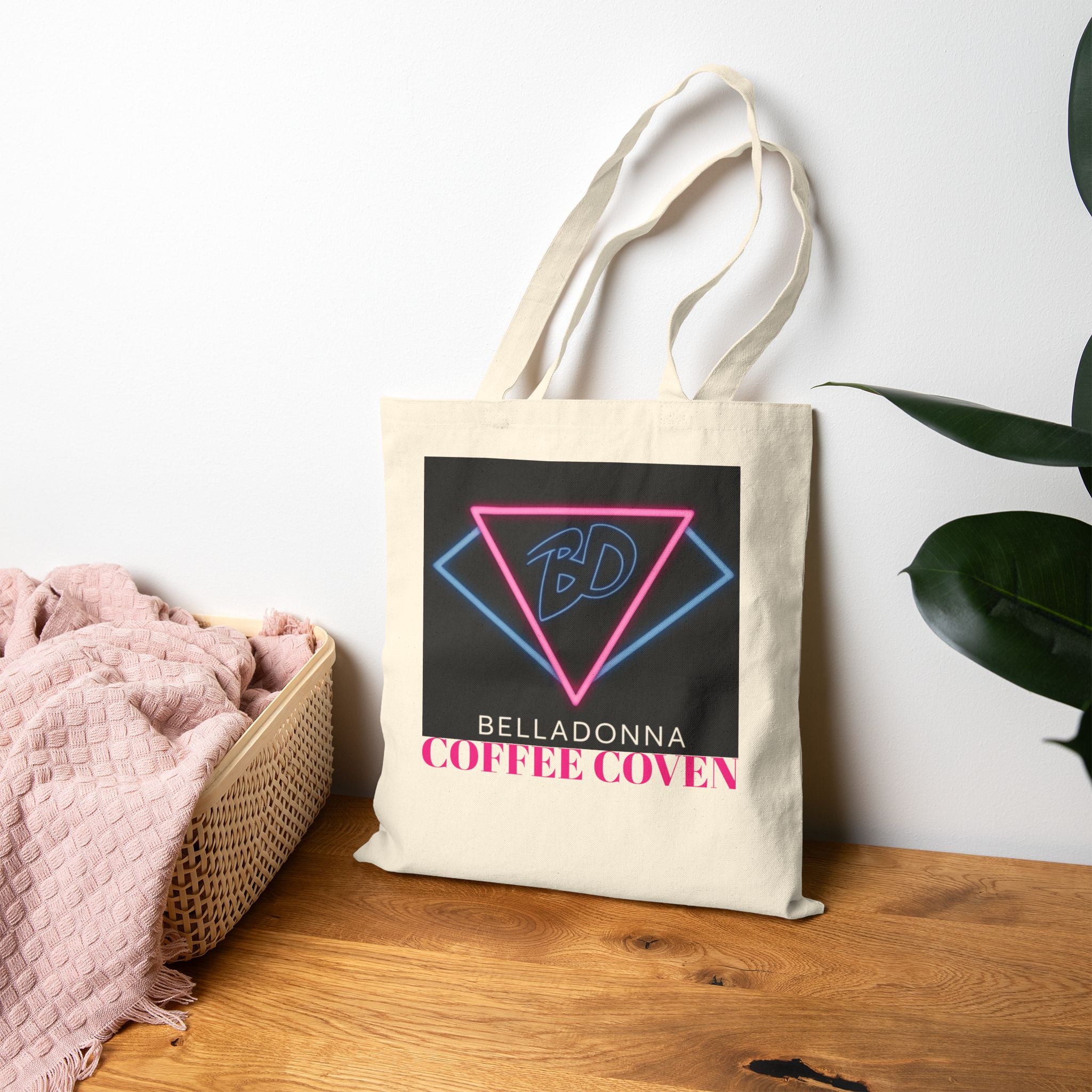BellaDonna "BD" After Dark Coffee Coven Tote Bag: SPECIAL EDITION