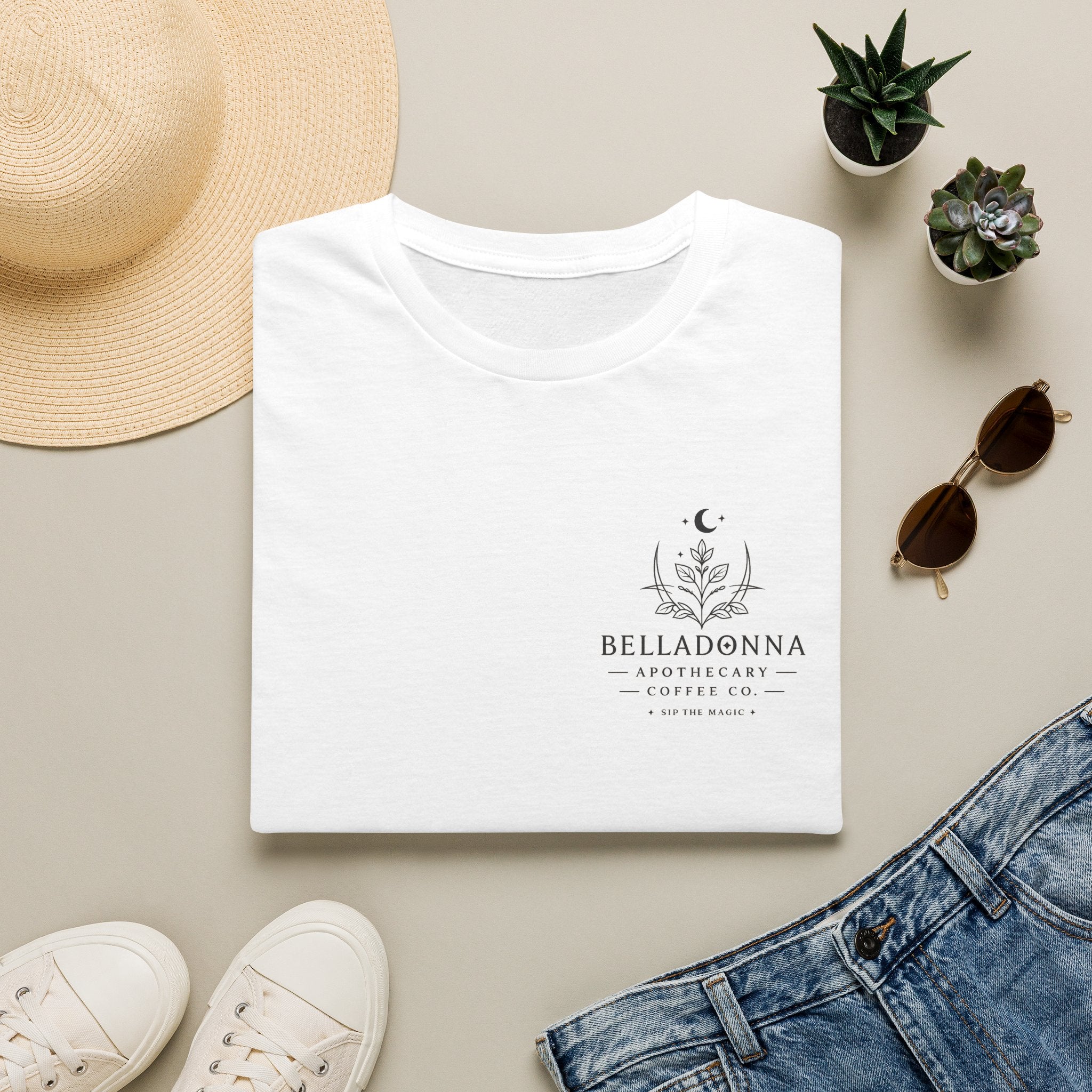 BellaDonna Coffee Stain/Book Unisex Softstyle T-Shirt