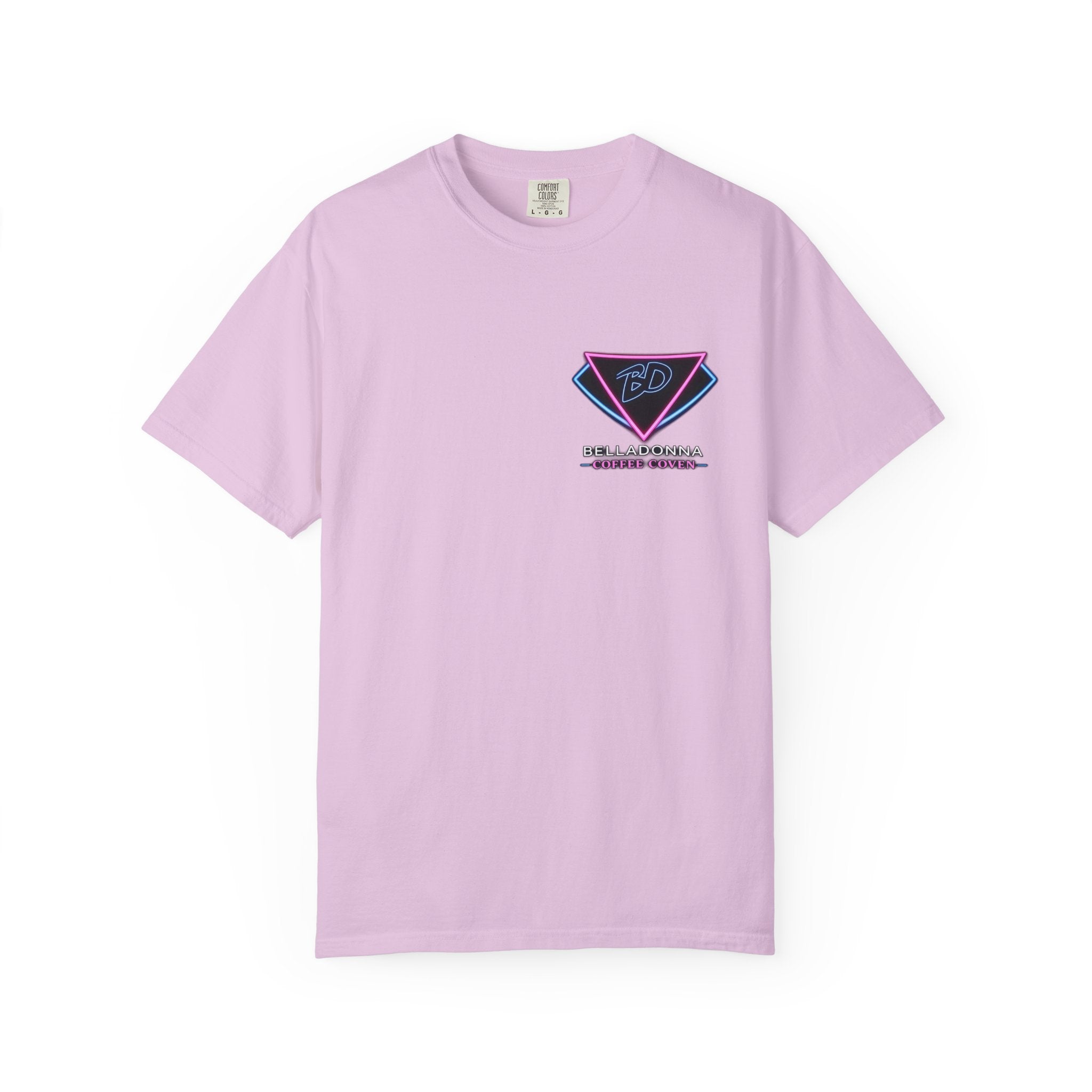 BellaDonna (BD) Coffee Coven "AFTER DARK" Unisex Garment-Dyed T-shirt