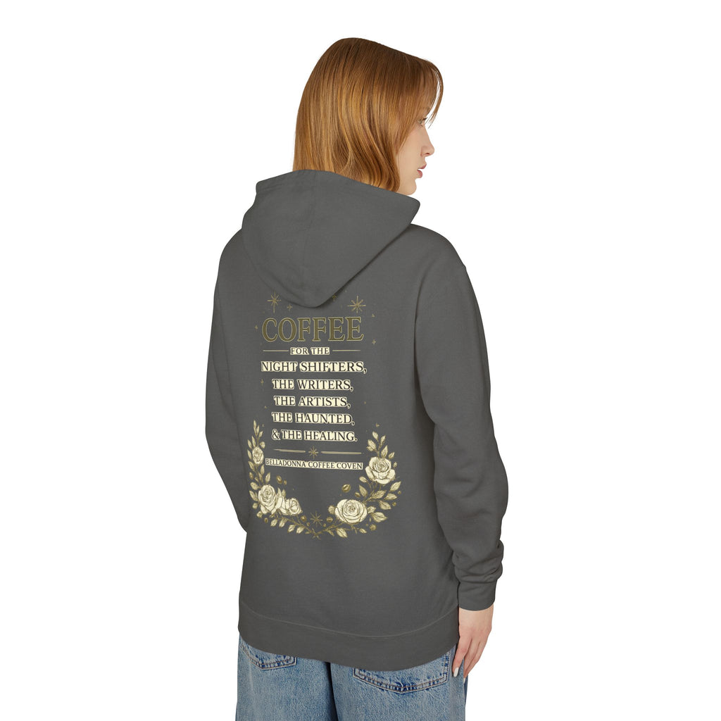 Belladonna Unisex Lightweight Hooded Sweatshirt