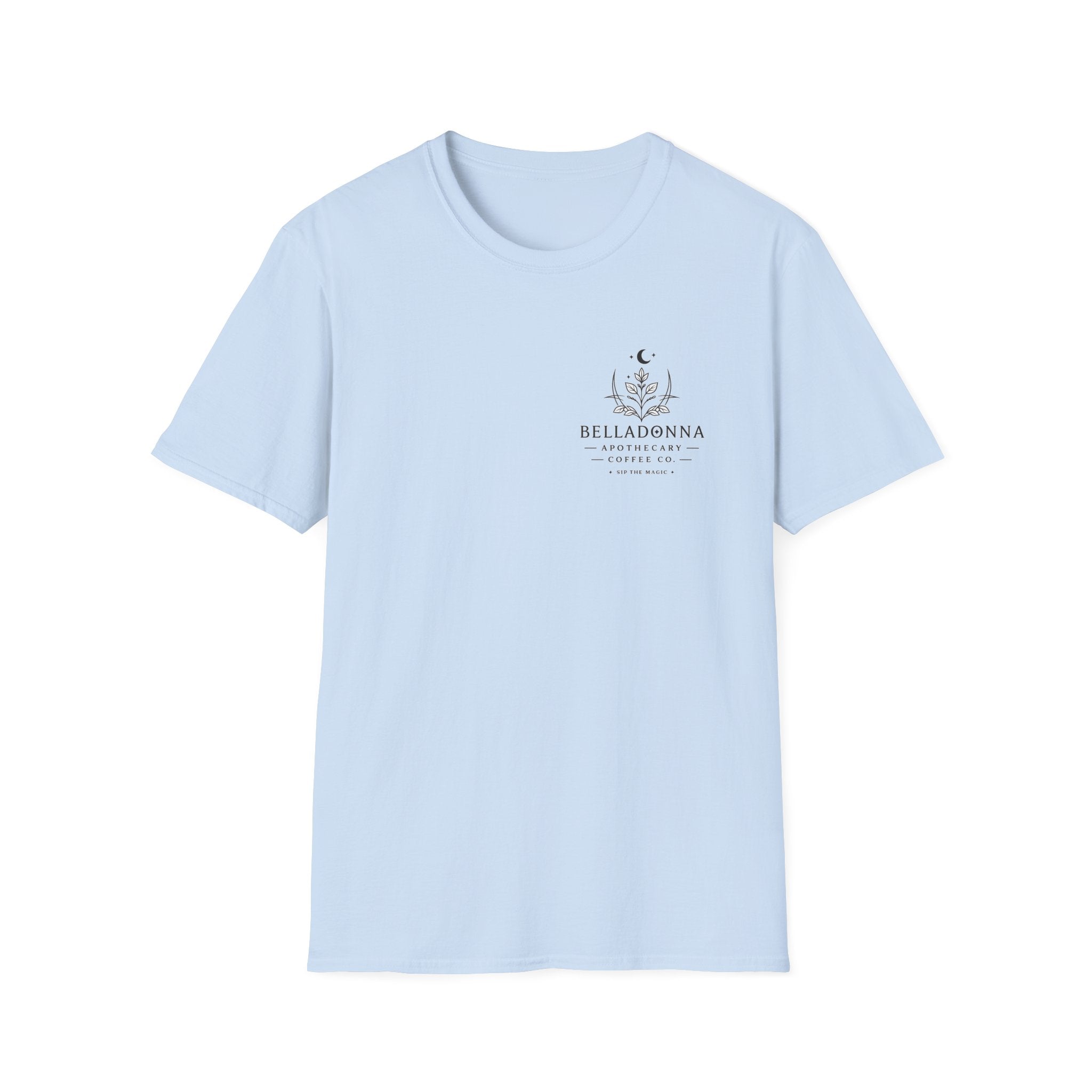 BellaDonna Coffee Stain/Book Unisex Softstyle T-Shirt