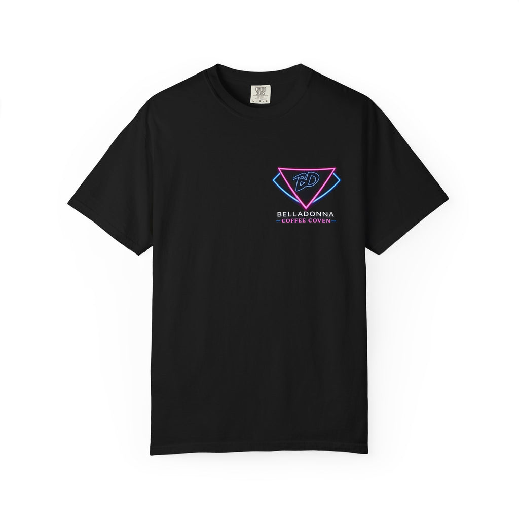 BellaDonna (BD) Coffee Coven "AFTER DARK" Unisex Garment-Dyed T-shirt