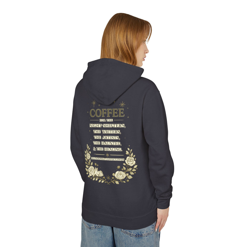 Belladonna Unisex Lightweight Hooded Sweatshirt